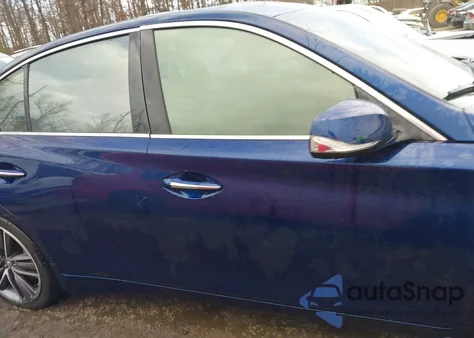 2017 Infiniti Q50 3.0T Sport из США, поврежденный, VIN JN1EV7AR1HM840017